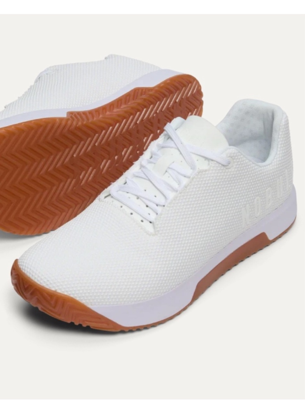 NoBull Women's White Outwork Edge Impact Athletic sneakers 8